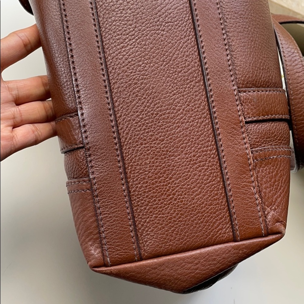Prada classic brown leather handbag - Picture 7 of 16